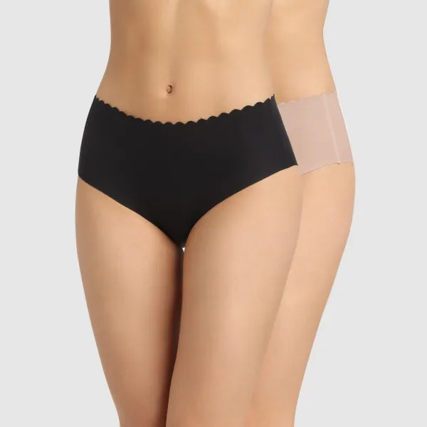 Súprava 2 bavlnených strečových nohavičiek Body Touch DIM