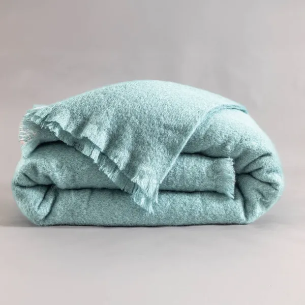 Mohérová vlnená deka Ourson® s kozou vlnou Angora