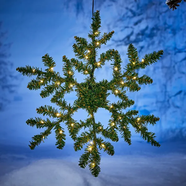 LED snehová vločka