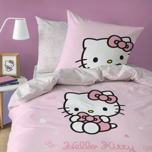 Bavlnená posteľná bielizeň Hello Kitty Cute®