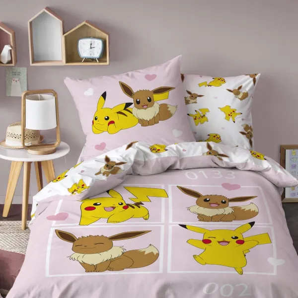 Bavlnená posteľná bielizeň Pokémon Eevee®