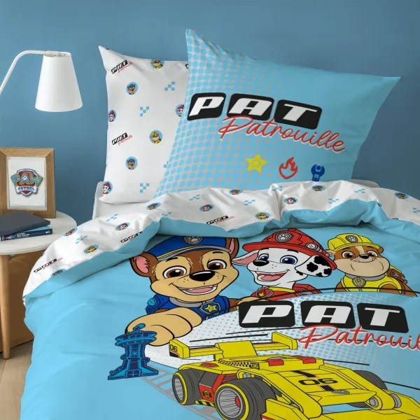 Bavlnená posteľná bielizeň Tlapková patrola®