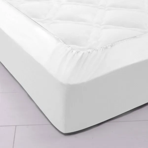 Bavlnená jednofarebná napínacia plachta s hĺbkou rohov 40 cm