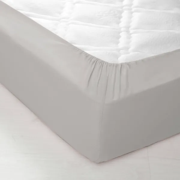 Bavlnená jednofarebná napínacia plachta s hĺbkou rohov 40 cm