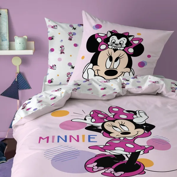 Bavlnená posteľná bielizeň Minnie®