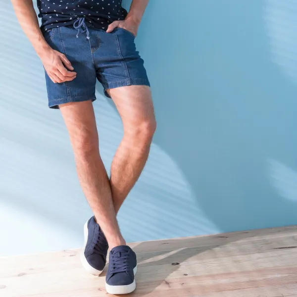 Šortky z tenkého denimu