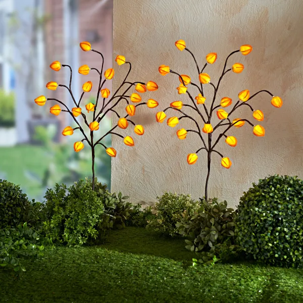 2 LED svetlá Physalis
