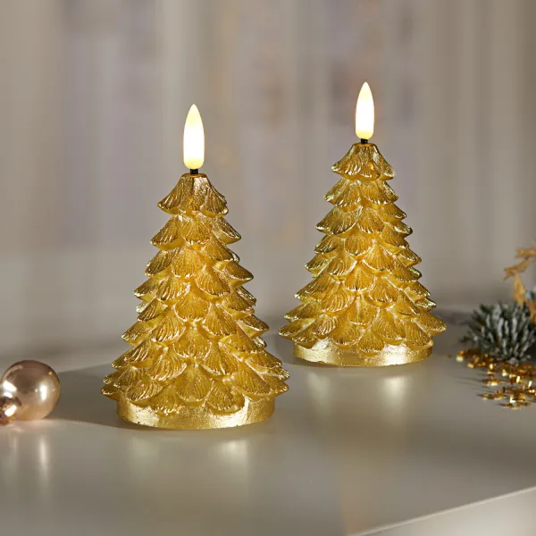 LED sviečka Stromček