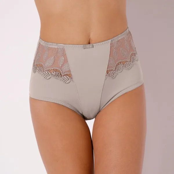 Súprava 2 zoštíhľovacích nohavičiek Rima zn. Confidence Lingerie® z mikrovlákna a vyšívaného tylu
