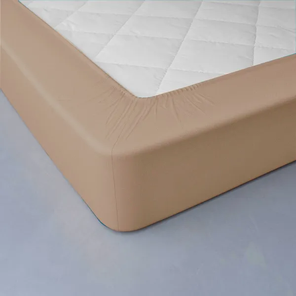 Jednofarebná napínacia plachta zn. Colombine® z džerseja s hĺbkou rohov 40 cm