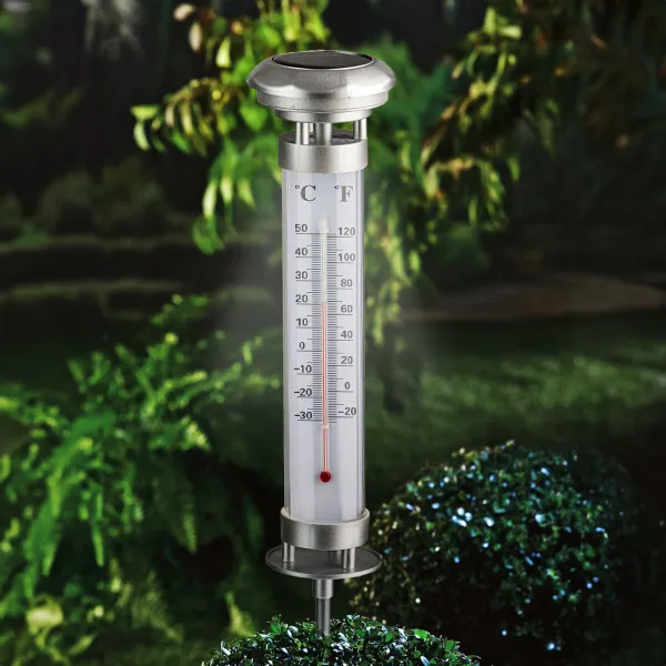 Solárny LED teplomer s osvietlením Grundig