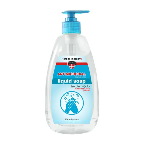 Tekuté mydlo ANTIMIKROBIAL s pumpičkou 500 ml