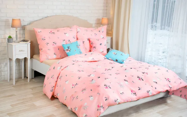 Bavlnená bielizeň  FLORIS PINK