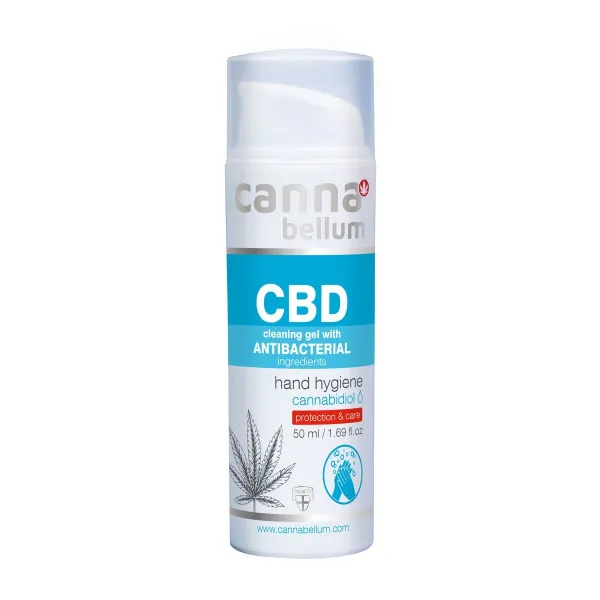 Čistiaci gél na ruky s CBD