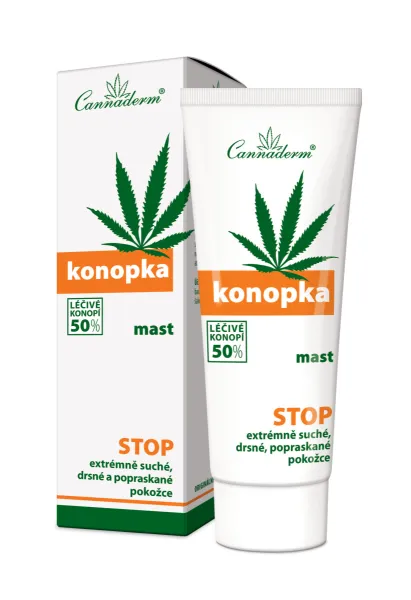Cannaderm Konopka masť pre suchú pokožku 75 g