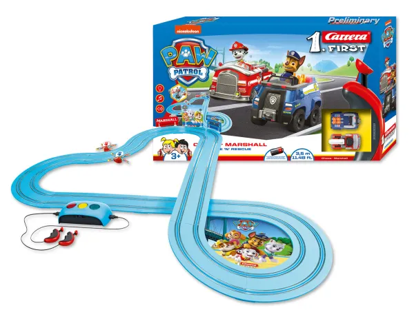 Autodráha Carrera First Labková Patrola 3,5 m + 2 autá