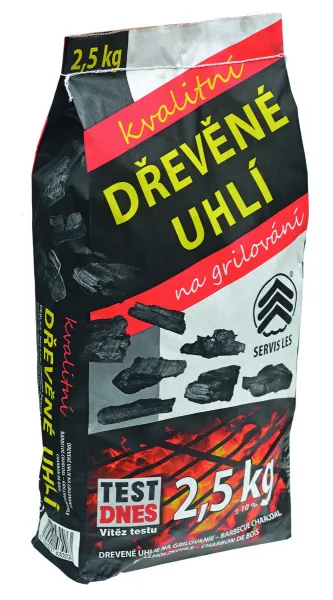 Drevené uhlie 2,5 kg