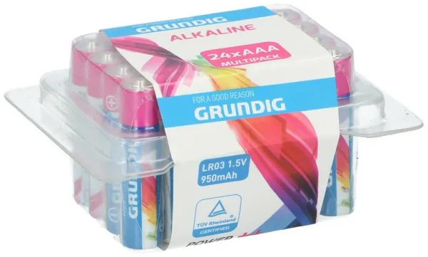 Sada AAA batérií Grundig 24 ks
