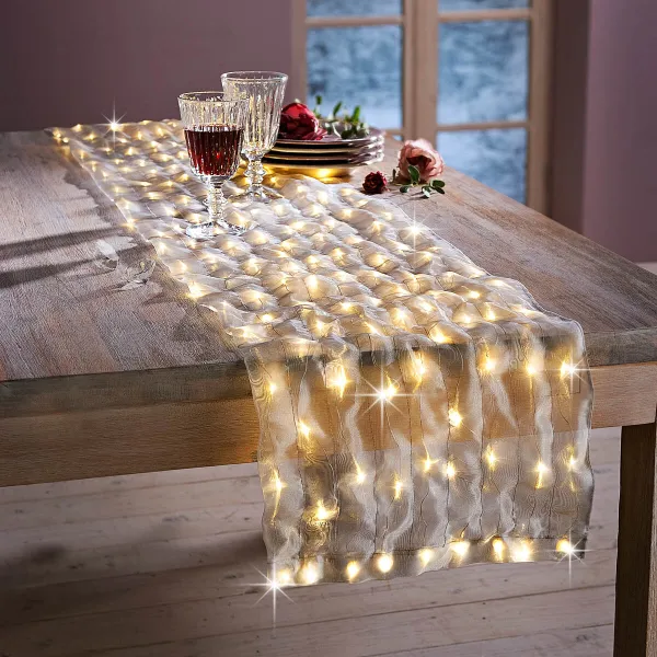 LED Dekoračná textília Glamour