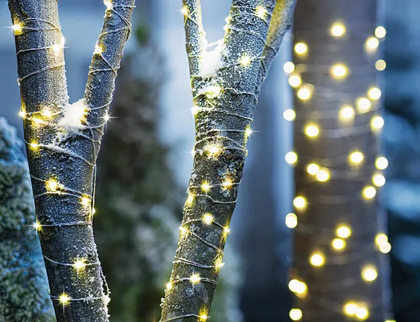 LED reťaz Klasik, 2x 10 m, 200 LED