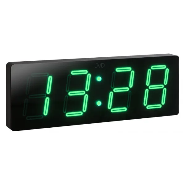 Nástenné digitálne LED hodiny JVD DH1.3 (51 cm) | Zelené číslice