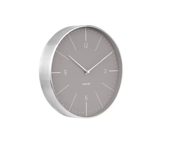 Dizajnové nástenné hodiny 5682GY Karlsson 28cm