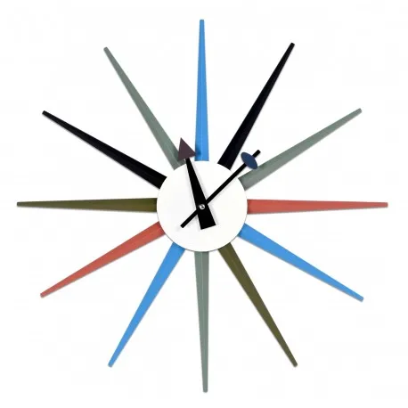 Nástenné hodiny Pugio 52 cm, farebné