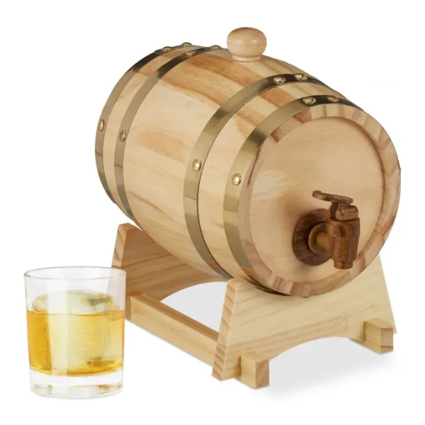 Drevený sud na uskladnenie alkoholu, RD7852 - 1,25 litra