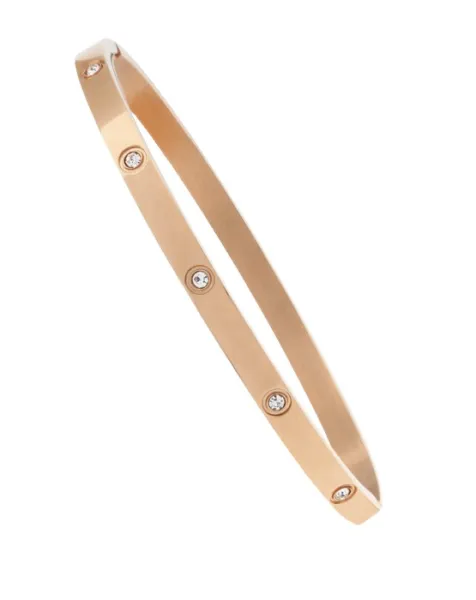 Dámsky náramok s kamienkami Steel JVD JGB1R, rose