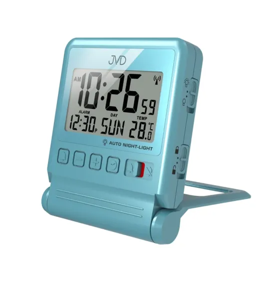 Skladací digitálny rádiom riadený budík JVD RB9391.4