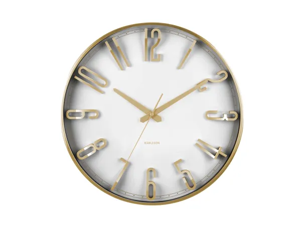 Nástenné hodiny Karlsson KA6016WH, 36cm