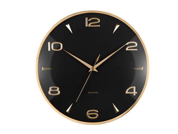 Nástenné hodiny Karlsson KA6017BK, 41cm