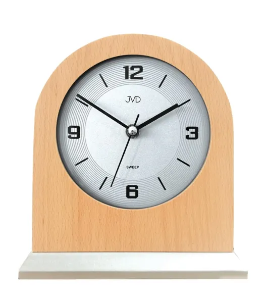 Drevené stolové hodiny JVD HS24012/68, 19cm