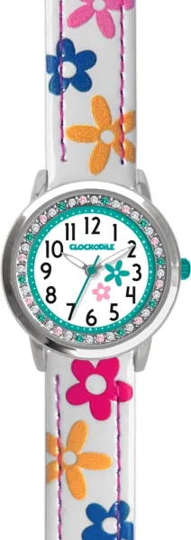 Detské náramkové hodinky s kamienkami Clockodile CWG5202