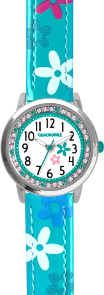 Detské náramkové hodinky s kamienkami Clockodile CWG5200