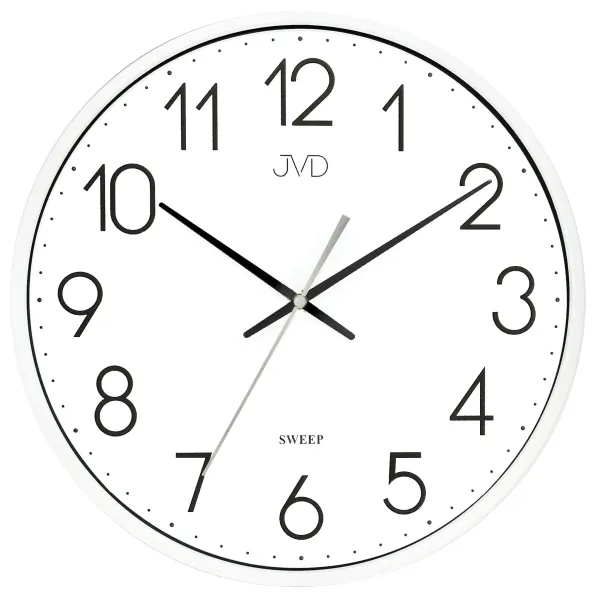 Nástenné hodiny JVD HX8016.1 – moderné hodiny 30 cm s tichým chodom