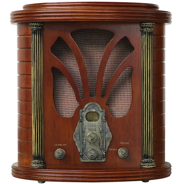 Retro rádio PRIM Rondore I05.1222.52.W – drevené FM/AM rádio