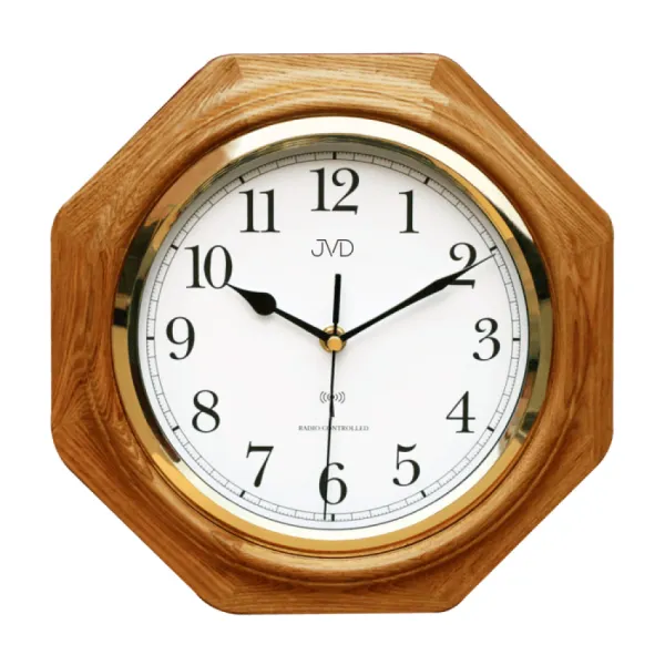 Moderné nástenné hodiny JVD NR7172.4 s rádiovým signálom DCF, 28cm