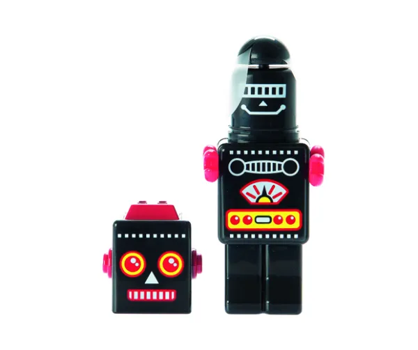 Fan mini Robot ventilátor, čierny