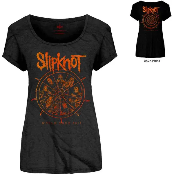 Slipknot – The Wheel (Čierna, Dámske) (Tričko)