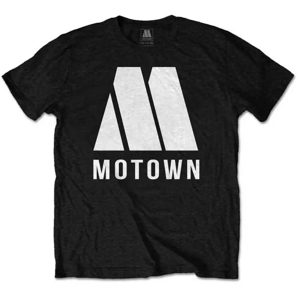 Motown – M Logo (Čierna) (Tričko)