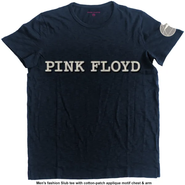 Pink Floyd – Logo & Prism Applique (Tričko)