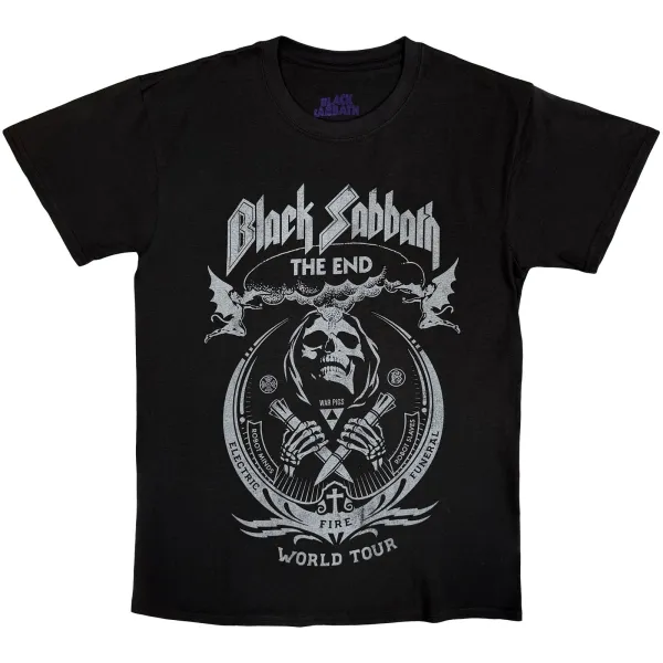 Black Sabbath – The End Mushroom Cloud (Čierna) (Tričko)
