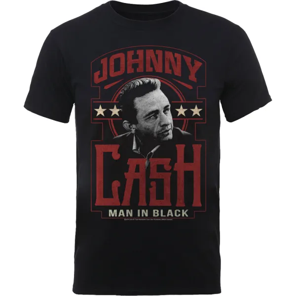Johnny Cash – Man In Black (Čierna) (Tričko)