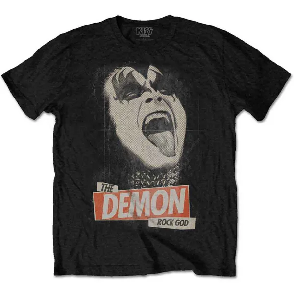 Kiss – The Demon Rock (Čierna) (Tričko)