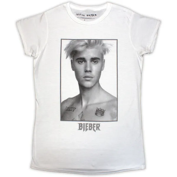 Tričko Justin Bieber - Sorry Ladies, Žena,Biela,XXL