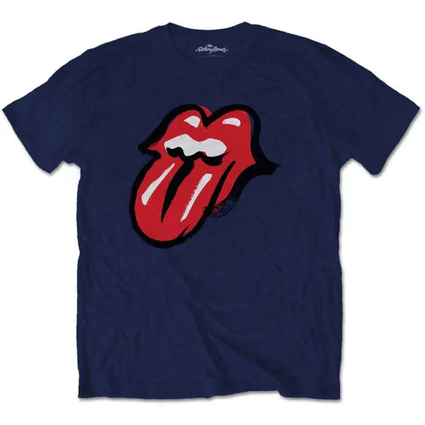 The Rolling Stones – No Filter Tongue (Modrá) (Tričko)
