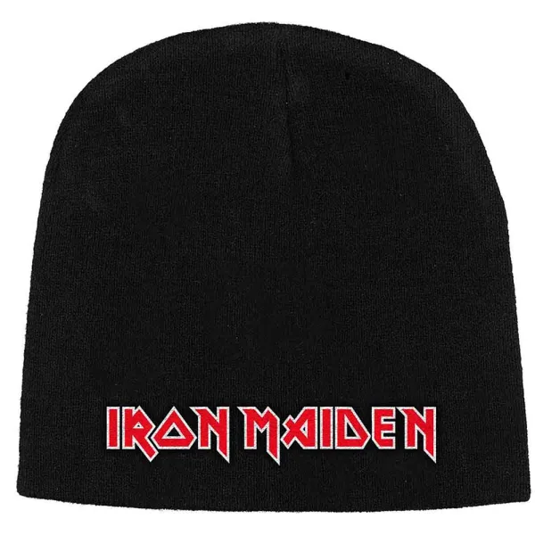 Iron Maiden – Logo 1 (Čierna) (Čapica)