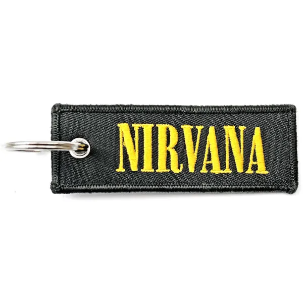 Nirvana – Logo (Patch Keychain) (Kľúčenka)