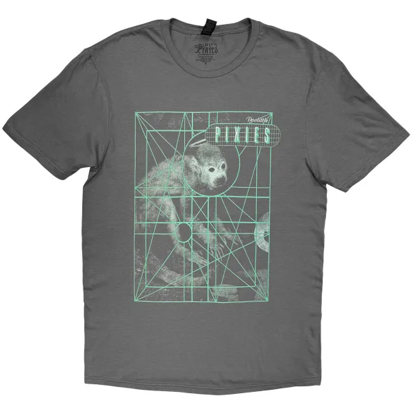 Pixies – Monkey Grid (Šedá) (Tričko)
